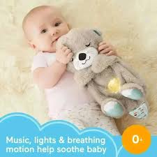 Soothing Breathing Otter – Sensory Musical Plush Toy with Rhythmic Motion