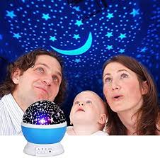 Star Master Dream Rotating Projector – 360° Starry Sky LED Night Light for Kids